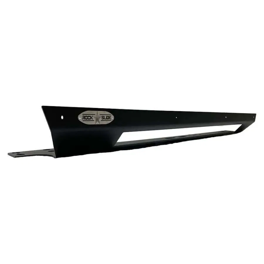 AX-SP-300-JL4 – ROCK SLIDE Skid Plate, For Use With Rockslide Engineering Gen 3 Step Sliders Textured Powder Coated B...